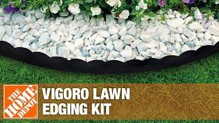 How to Use the Vigoro Lawn Edging Kit | The Home Depot