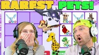 Trading the RAREST PETS in Roblox Adopt Me! Will Mike Trade his MEGA Frost Dragon?!