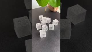 You Can Use Transparent Glue to Make Fun and Decompressing Ice Cubes. Try It!  #HandmadeDIY #diy