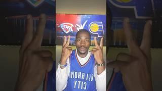 Oklahoma City thunder even the series 2-2 Indiana pacers , prediction ! Who you got ? NBAfinals