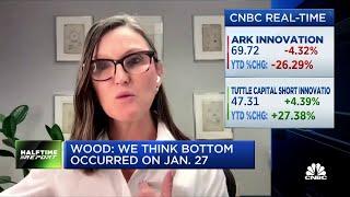 People betting against us are shorting innovation, says Cathie Wood