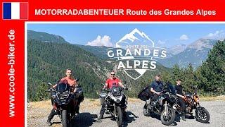  Motorradabenteuer Route des Grandes Alpes - Reisedokumentation - 4K - Coole-Biker