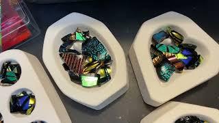 Using Fused Glass Jewelry Casting Molds