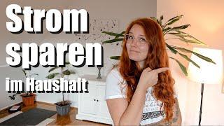 STROM SPAREN | 10 Tipps zum Strom sparen im Haushalt