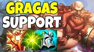NEW OFF META GRAGAS SUPPORT IS THE ULTIMATE COUNTER PICK  - League of Legends