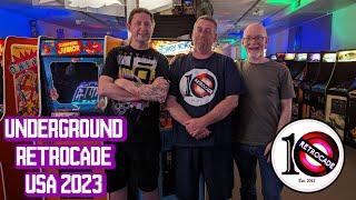 A Visit To The AMAZING Underground Retrocade, Illinois USA 2023