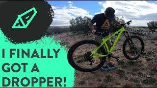 My new dropper post is here! Installing my 9point8 Fall Line on my RSD Middle Child - Hardtail Party