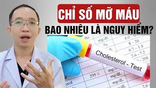 Chỉ số Mỡ Máu bao nhiêu là nguy hiểm? | Bác Sĩ Trần Minh