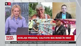 TALK B1 ORA 14 00 CU IRINA PETRARU. RAPORT: ACELAȘI PRODUS, CALITATE MAI BUNĂ ÎN VEST_B1TV_10 nov.