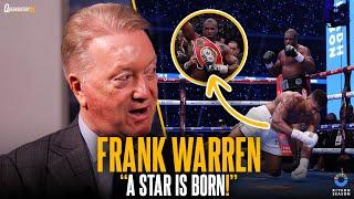 “A STAR Is Born” ⭐️ Frank Warren Commends Daniel Dubois For Legendary Wembley Performance