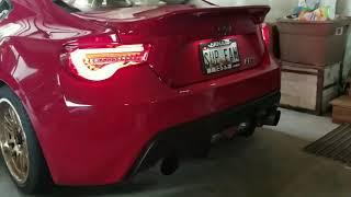 Frs catless uel tomei header + tomei overpipe pipe + catless front pipe + invidia n1 catback