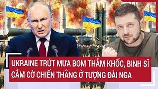 Điểm nóng chiến sự 22/10: Ukraine trút mưa bom thảm khốc, binh sĩ cắm cờ chiến thắng ở tượng đài Nga