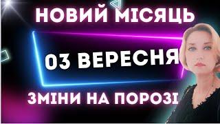 🟣Прогноз на Новий Місяць 03 вересня для всіх знаків Зодіаку 🟣