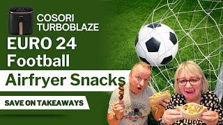 Euro 24 Snacks In The Cosori Turboblaze Airfryer