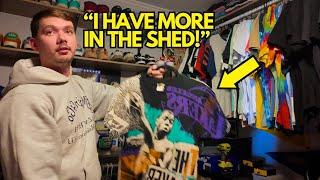 He Had MULTIPLE Rooms Filled With Vintage T-Shirts!