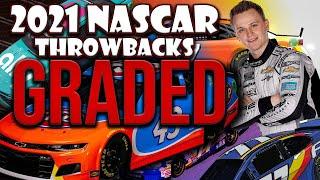 2021 NASCAR Cup Series Throwbacks Graded | DannyBTalks