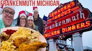 Zehnder's Famous Chicken Diners Review & Walkthrough Frankenmuth Michigan Christmas