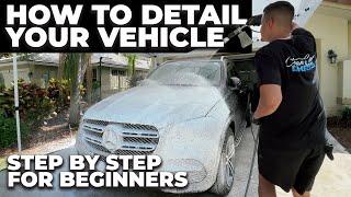 Car Detailing TIPS for BEGINNERS! Step by Step GUIDE for a FLAWLESS Exterior