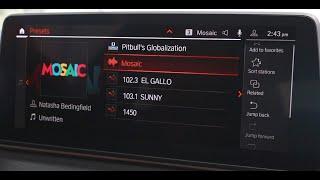 Radio Favorites: BMW stores all your favorite Radio selections for convenient access.