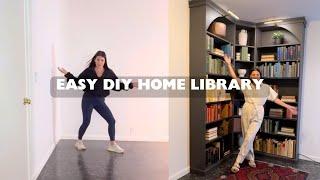 EASY Beginner Friendly DIY Home Library!