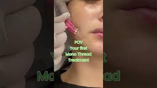 PDO Mono Threads can be used to correct facial sagging and fine lines #resultslaserclinic