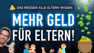 MEHR Geld für Familien: DAS müssen JETZT alle Eltern wissen!