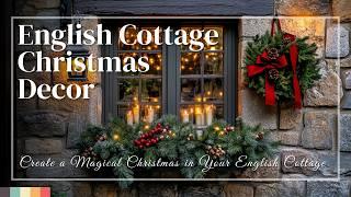 Create a Magical Christmas in Your English Cottage with These Decor Ideas!