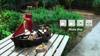 PlanToys Piratenschiff - Spielset