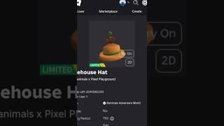 ( Limited UGC Item ) How To Get Treehouse Hat ROBLOX ( 2024 ) DeanOfficial YT