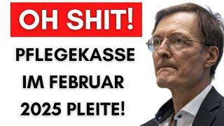 Offizieller Bericht: Lauterbach verschleierte katastrophale Lage der Pflegekasse!