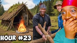 WHY WAS THIS AMAZING!? SIDEMEN SURVIVE IN THE FOREST FOR 24 HOURS (REACTION)