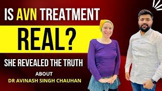 Turkey AVN Patient giving her honest feedback for Dr Avinash Singh Chauhan- Ayurveda Specialist