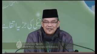 Jalsa Salana Qadian 2013 1st Day 2nd Session Introductory Speech Abdul Basit, Amir Jamaat Indonesia