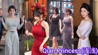 "Chinese Fashion Queen: Qian (浅浅princess) Street Fashion Style"