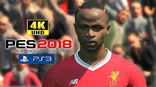 PES 2018 PS3 4K