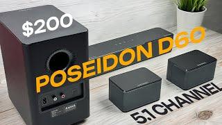 ULTIMEA Poseidon D60 Review: Best Budget Dolby Atmos Virtual 5.1 Channel Soundbar Under $200?