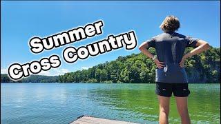 Summer XC Base Building: Easy Run Vlog