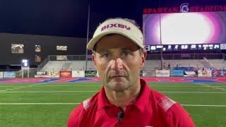 Bixby coach Loren Montgomery analyzes a record-setting win