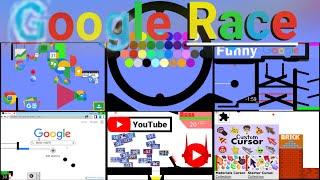 35 Marble Race EP. 23 : Google Race (in Algodoo) | RED HUY