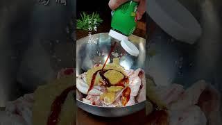 KFC style garlic chicken wings  strong garlic flavor recipe#garlic#garlicchicken#ytshorts #viral