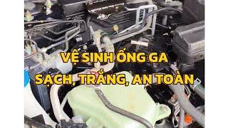 Vệ Sinh Ống Gas Khoang Máy Như Thế Này