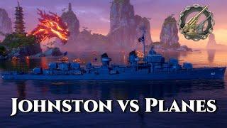 World of Warships: Johnston vs Constant Planes