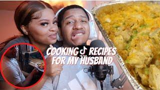 Cooking TikTok Recipes For My Husband | PrinceTV