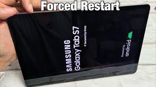 Galaxy Tab S7/S7+: How to Force Restart (Forced Reboot)