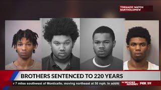 Brothers sentenced to 220 years for 2020 quadruple homicide on Indy’s northeast side