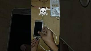 Charger & otg connect to try the charge in mobile. #viral #shorts