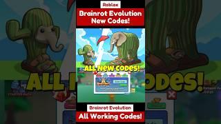 New Brainrot Evolution Codes  - 2025 Codes for Brainrot Evolution Roblox All Working Codes!