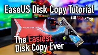 The Easiest Way To Clone a Drive: EaseUS Disk Copy Tutorial - Copy Your Whole Drive With 3 Clicks