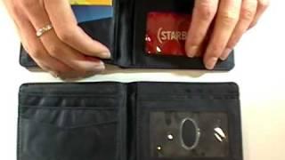 Big Skinny Thin Multi Pocket Bifold Wallet Product Video