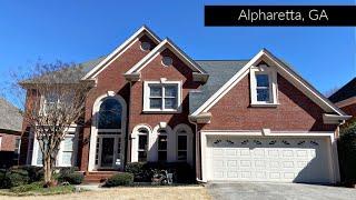 Home for Sale in Alpharetta, GA- 5 Bedrooms- 4.5 Bathrooms- #AtlantaHomesForSale